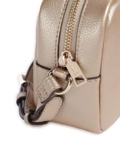 Evrim S Umhängetasche Lederimitat gold