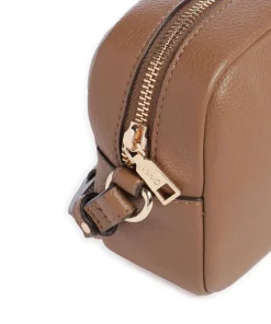 Evrim S Umhängetasche Lederimitat braun