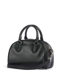 Exotic Bow Umhängetasche glattes Kalbsleder schwarz