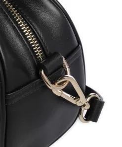 Exotic Bow Umhängetasche glattes Kalbsleder schwarz