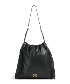 Extra Slouchy Bucket bag fein genarbtes Rindsleder schwarz