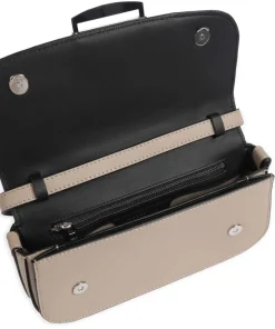 Ezra Calf Optic S Umhängetasche fein genarbtes Kalbsleder beige