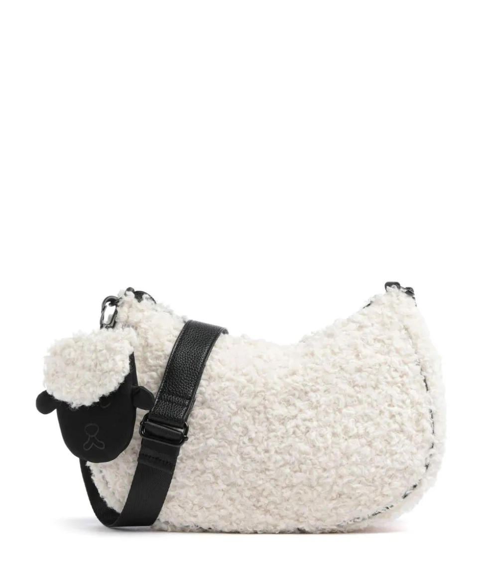 Fairies & Friends Umhängetasche Polyester, Nylon weiß/schwarz