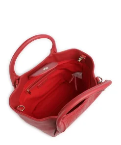 Falak Re Handtasche Lederimitat rot