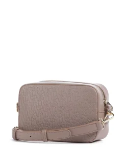 Falak Re Umhängetasche Lederimitat taupe