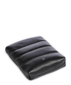 Falkland Umhängetasche fein genarbtes Leder schwarz