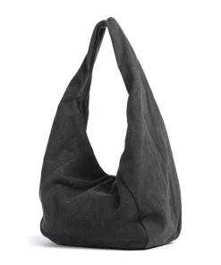 Farrah Denim L Beuteltasche Baumwolle schwarz