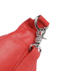 Fashion Favorites Gürteltasche weiches Rindsleder rot