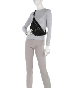 Fashion Favorites Gürteltasche weiches Rindsleder schwarz