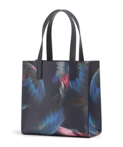 Feacons Handtasche Lederimitat navy