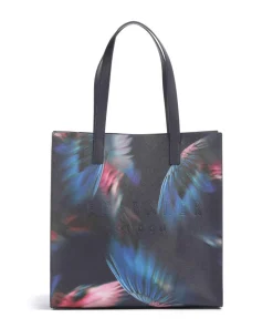 Feakkon Shopper Lederimitat navy