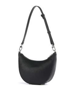 Fedena Schultertasche Lederimitat schwarz