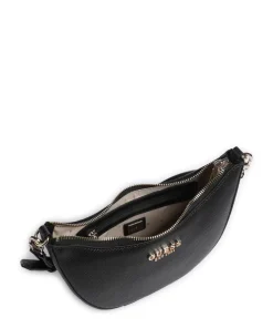 Fedena Schultertasche Lederimitat schwarz