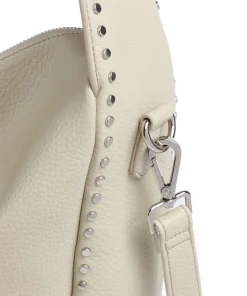 Feel Wild Beuteltasche genarbtes Leder stein