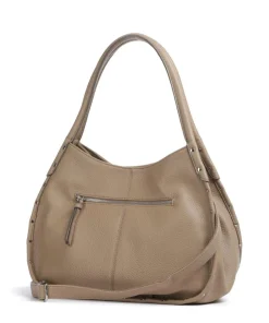 Feel Wild Shopper genarbtes Leder hellbraun