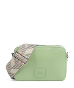 Feeling Good Umhängetasche genarbtes Leder grün