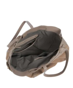 Felicia Cozy Shopper aufgerautes Leder beige