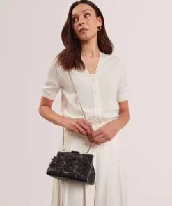 Fiorell Umhängetasche Lederimitat schwarz