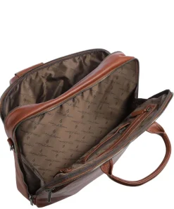 Firenze Aktentasche 17″ Leder braun