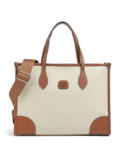 Firenze Shopper Lederimitat creme