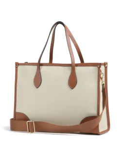 Firenze Shopper Lederimitat creme