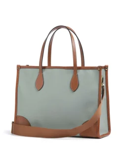 Firenze Shopper Lederimitat grünblau