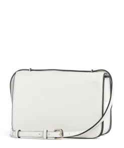 Flap Re Umhängetasche Lederimitat weiß