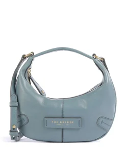 Flavia Umhängetasche fein genarbtes Rindsleder hellblau