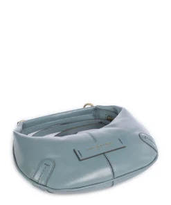 Flavia Umhängetasche fein genarbtes Rindsleder hellblau