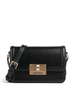 Floren Umhängetasche Lederimitat schwarz