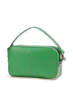 Florence Helena Umhängetasche fein genarbtes Leder grün