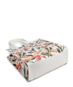 Flowela Shopper Lederimitat creme