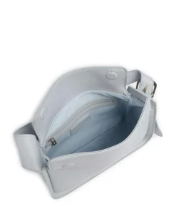 Fosca Re Schultertasche Lederimitat hellblau