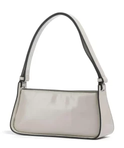 Franzis Lack Distressed S Schultertasche Leder taupe