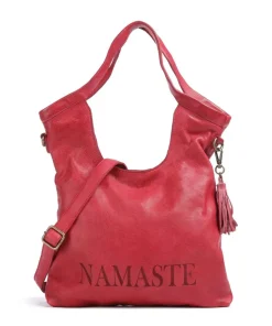 Freundgasse 2 Shopper genarbtes Leder pink