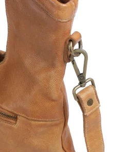 Freundgasse 2 Shopper genarbtes Leder braun