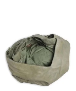 Freundgasse 1 Shopper genarbtes Leder grün