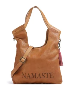 Freundgasse 2 Shopper genarbtes Leder braun