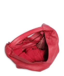 Freundgasse 1 Shopper genarbtes Leder pink