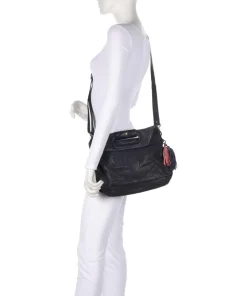 Freundgasse 3 Umhängetasche genarbtes Leder navy