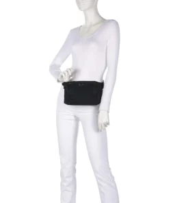 Freya L Gürteltasche recyceltes Polyamid schwarz