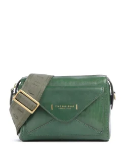Frida Umhängetasche fein genarbtes Rindsleder dunkelgrün