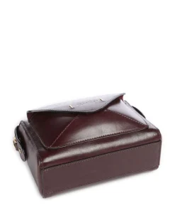 Frida Umhängetasche Rindsleder dunkelrot