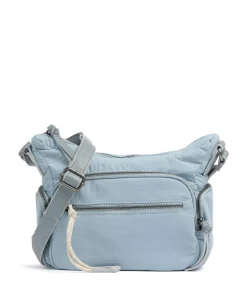 Friends for life Umhängetasche Polyester hellblau