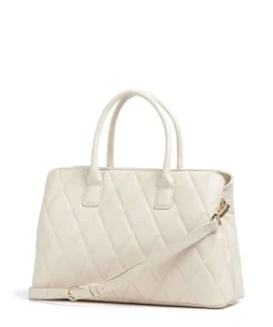 Frisia Handtasche Lederimitat creme