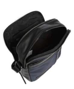 Fusion Arendal Umhängetasche Nylon, Leder navy