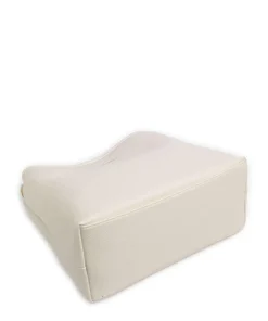 Futura Beuteltasche Lederimitat creme