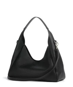 Futura Beuteltasche Lederimitat schwarz