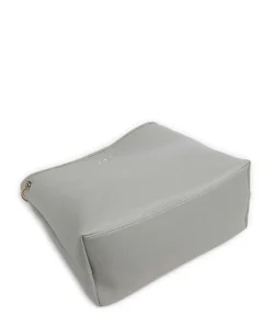 Futura Beuteltasche Lederimitat grau