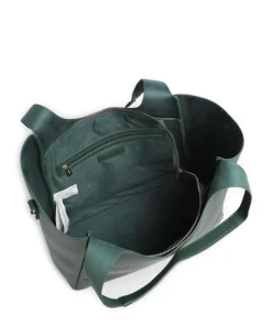 Futura Shopper Lederimitat dunkelgrün